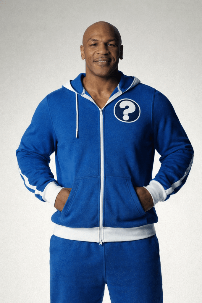 Men’s Mystery Blue Zip-Up Tracksuit