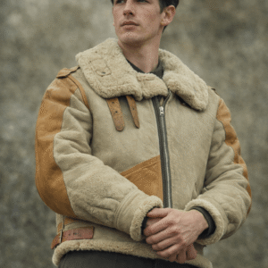 Men’s B3 Shearling Aviator Leather Jacket