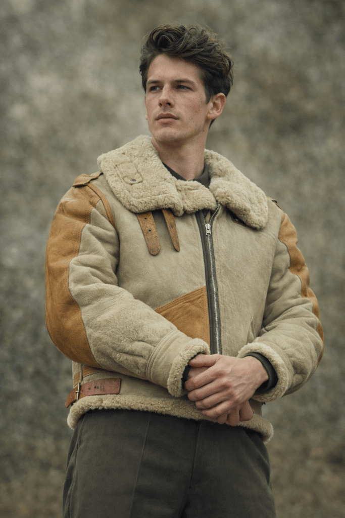 Men’s B3 Shearling Aviator Leather Jacket