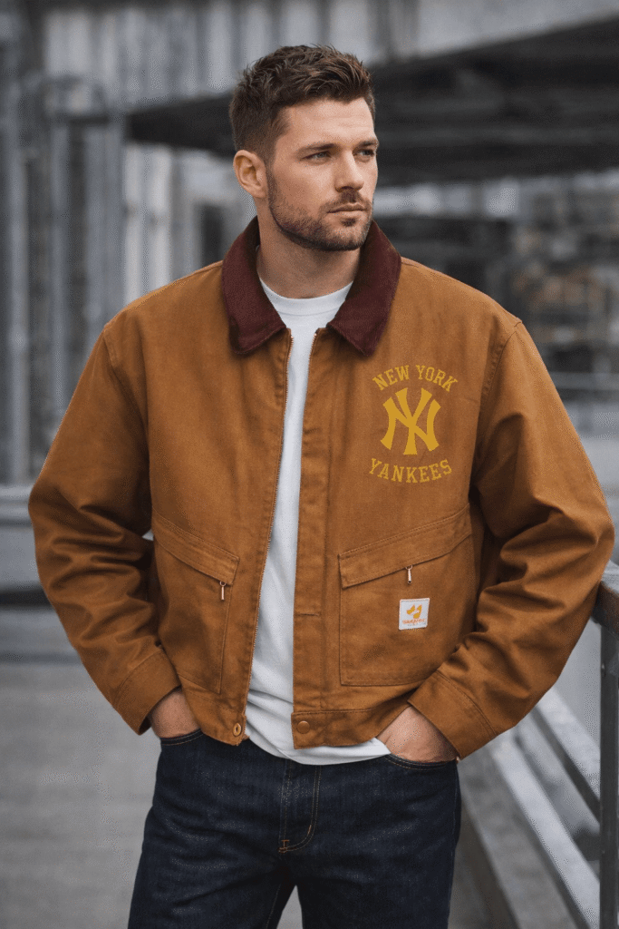 Carhartt x NY Yankees Cropped Jacket