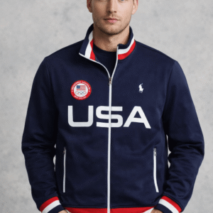 Team USA Navy Track Jacket by Ralph Lauren