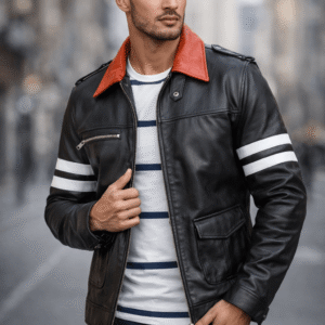 Alex Mercer Prototype Black Leather Jacket