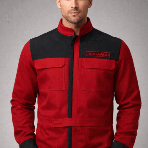 The Running Man Red & Black Jacket 2025