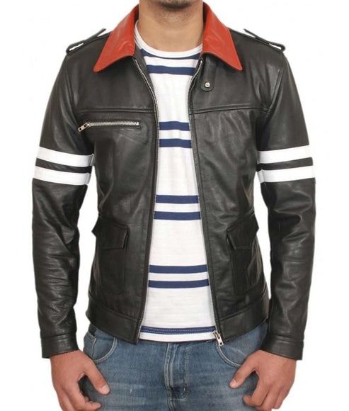 Alex Mercer Prototype Black Leather Jacket - Image 3