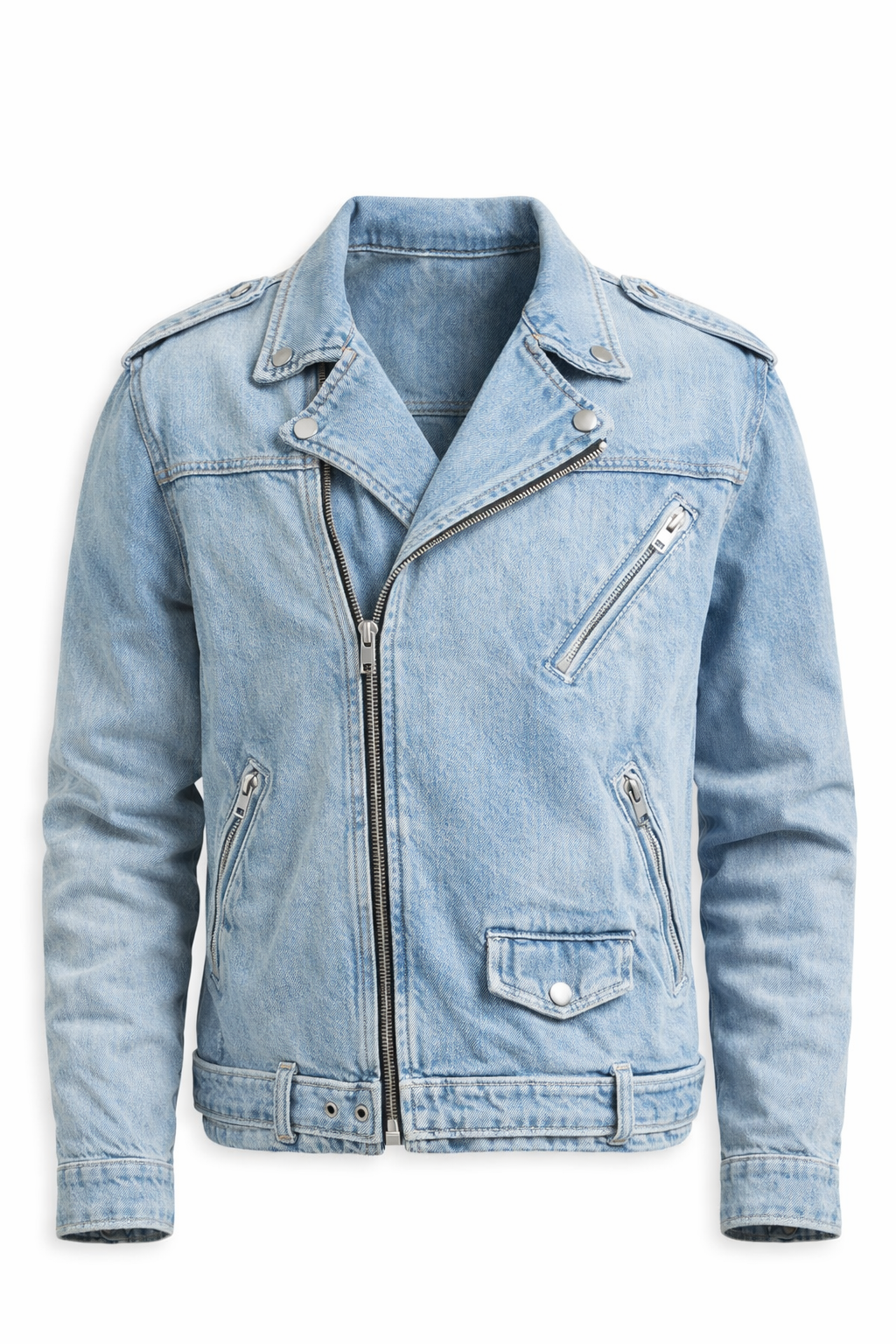 Men’s Light Blue Denim Jacket - Image 6