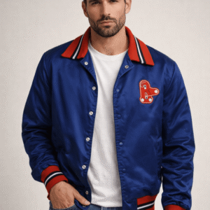 Good Will Hunting Vintage Blue Varsity Jacket