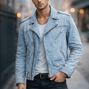 Men’s Light Blue Denim Jacket